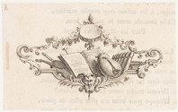 KG 01242
<br/>
Vignetten en initialen uit "Poësies diverses" door Frederik de Grote (30 bladen)
<br/>
<em>Schmidt, Georg Friedrich (1712-1775)</em>